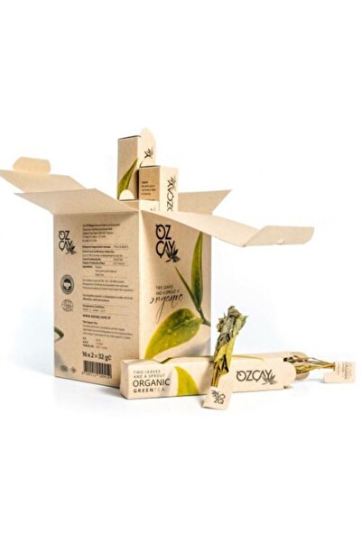 Özçay İki Buçuk Yaprak Organik Yeşil Çay