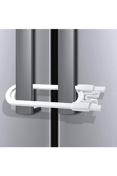 Baby World 4 Pieces New System Rail Cabinet Lock Child Safety