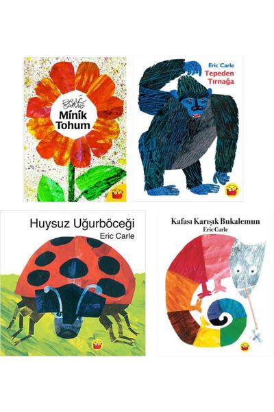 Genel Markalar Erıc Carle Minik Tohum – Tepeden Tırnağa – Huysuz Uğurböceği – Kafası Karışık Bukalemun