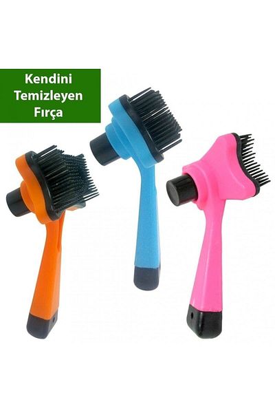 Nunbell Push Brush Cat Puppy Comb