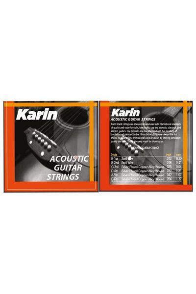 Pera Müzik 2 Pieces Karin Acoustic Guitar String Set Mt-gt6