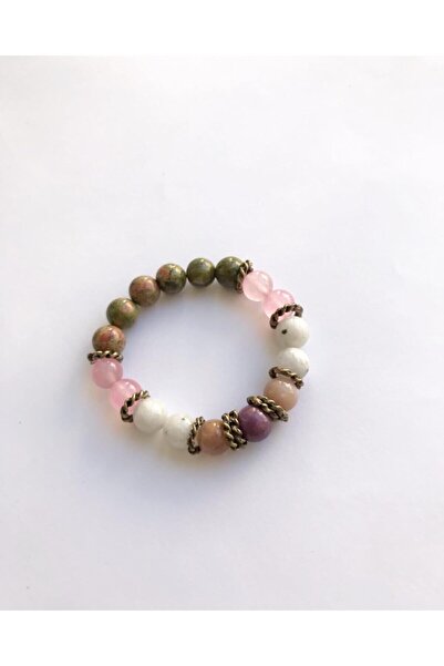 Takkı by Handan A Kalite Taşlarla Tasarlanmış Dişil Enerji Bilekliği