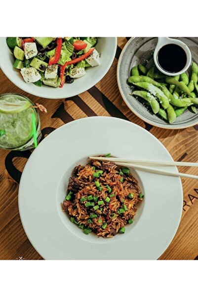 Bonna Porselen Bonna Premium 28 cm Porcelan Pasta Plate - Bnc 28 Ck