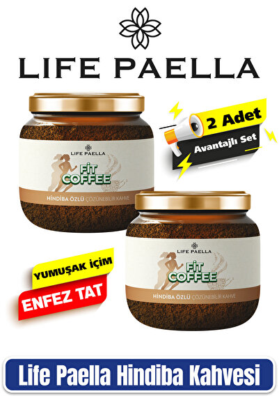 Life Paella 2 Adet Hindiba Kahvesi Detox Kahve 2x 150 gr