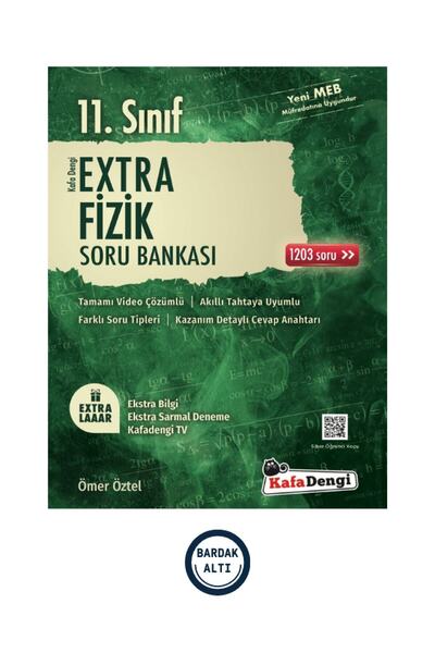 Kafa Dengi Yayınları Yayınları 11. Sınıf Extra Fizik Soru Bankası