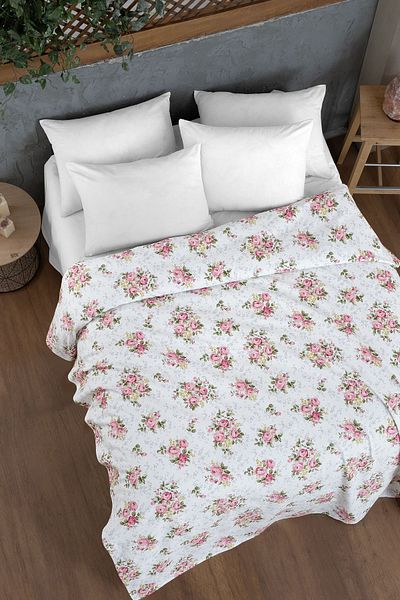 Evim 100% βαμβακερό εμπριμέ Cate Pike Μονό - 160x230 cm