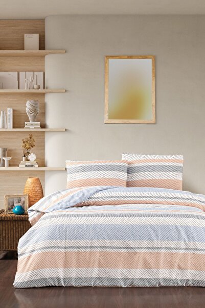 HomeBerry طقم غطاء لحاف عتيق مزدوج - 200x220 سم