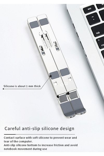 Multiplus Laptop Notebook Notebook Portable 17 Inch Foldable Adjustable Aluminum Stand