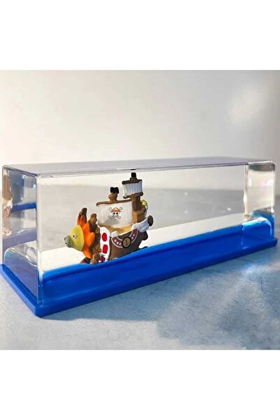 Meyra Accessories one piece bandai figürlü batmayan gemi canli rengi ve kalitesiyle şık hediyelik camlı batmayan gemi