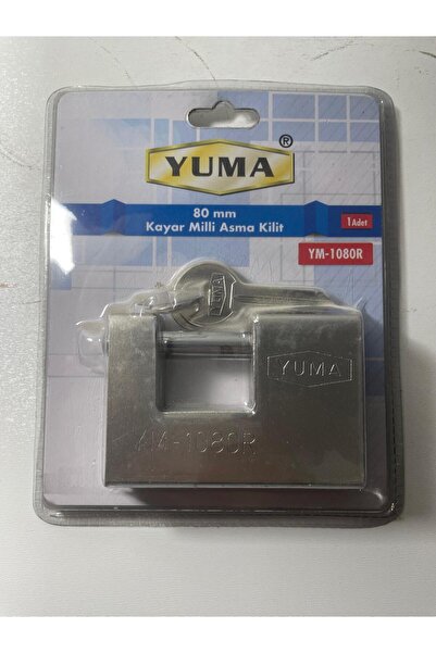 Yuma KAYAR MİLLİ ASMA KİLİT 80 MM