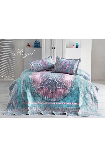 Evim Digital Printing Royal Bedspread Set Double - 240X260 cm