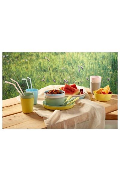 IKEA Plank Bowl Mixed Colors