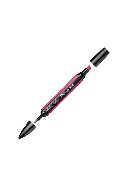 Winsor Newton Carmine 127 (R156) - Double Ended Alcohol Based Graphic Pen