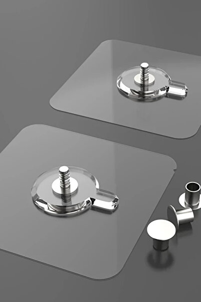 ThenTech Güçlü Yakışkanlı Tablo Çerçeve Askılığı Banyo Lif Askılığı Güçlü Yap...