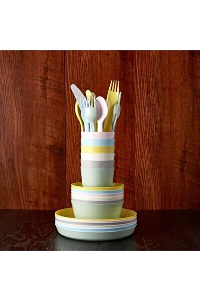 IKEA Plank Bowl Mixed Colors