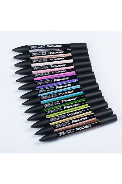 Winsor Newton Promarker Double Ended Alcohol Based Graphic Drawing Pen Soft Lime 368 (Y828)