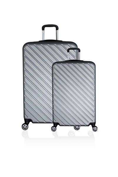 Dağlı Bags Abs 2'li Büyük Ve Orta Boy Valiz Seti