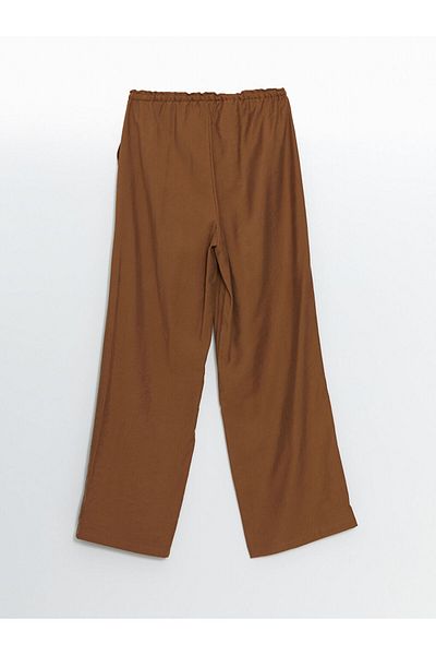 LC Waikiki Wide Leg and Elastic Waist Women's Trousers