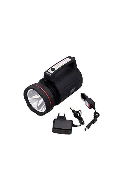 GoldSilver Gold Silver Gs-8006 Profesyonel Şarjlı El Feneri Uzun Mesafeli Işı...