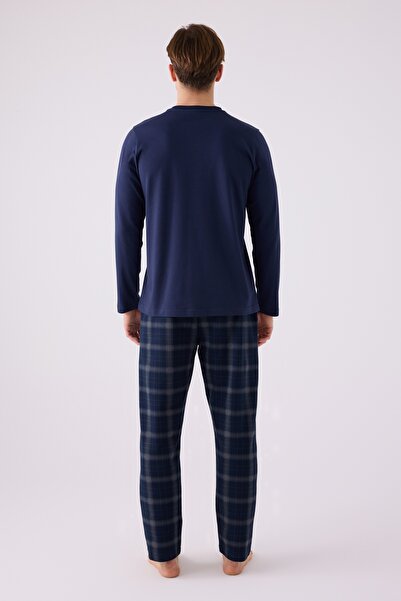 Arnetta Yeni Sezon Uzun Kollu Erkek Pijama Takımı