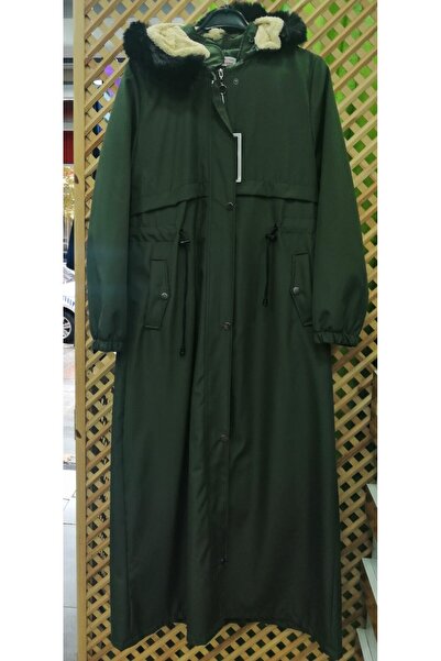 by aydin BY AYDİN TAM İÇİ PELUŞLU BODİG KABAN Beden Tam Boy Içi Kürklü Kaban