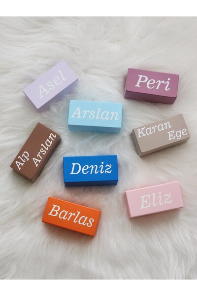 Yoyowoods Anı Küpü (TEK PARÇA ISİMLİK)