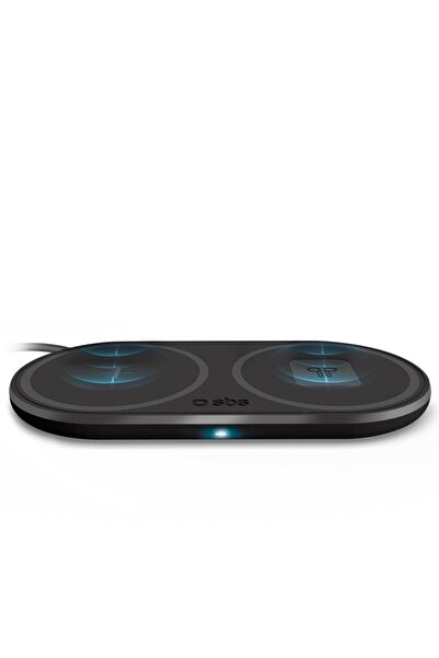 SBS Kablosuz Şarj Standı 2 li Siyah