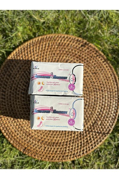 TİENZ AİRİZ Airiz Hygienic Women's Pads - Daily Use, 2 Packs, 30 Pcs