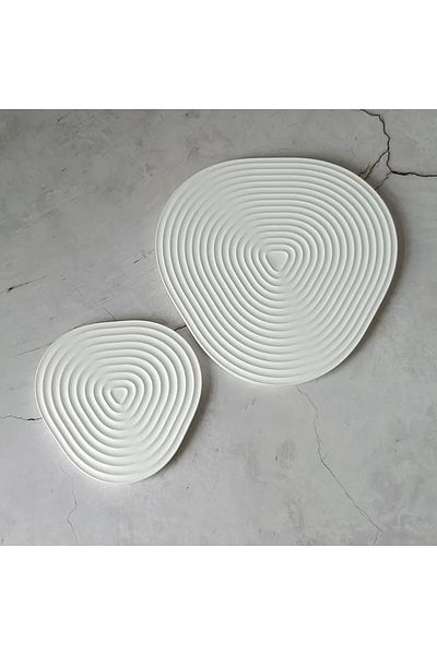 Minima Art Studio Decorative Jewelry Organizer - Product Shooting and Presentation Plate Set