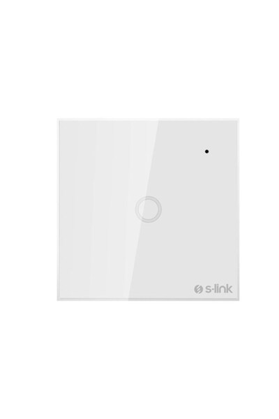 S-LINK / S-Link Swapp SL-EG31 Kablosuz ve Dokunmatik Aydınlatma Anahtarı 1'Li Wifi TUYA Destekli