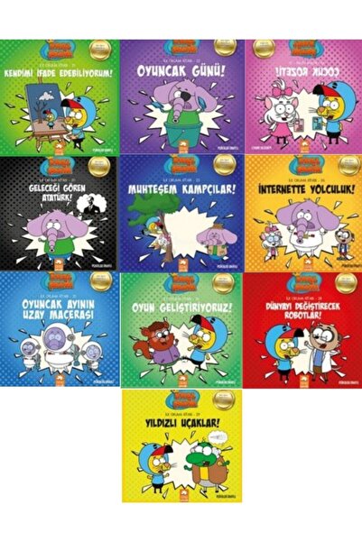 Eksik Parça Çocuk Kral Şakir Ilk Okuma *yeni 3.serisi* 21'den 30'a (10'LU YENİ SET)