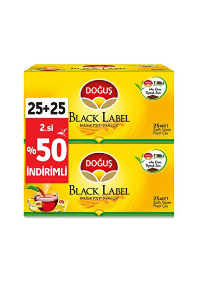 Doğuş Çay Doğuş Black Label Bardak Poşet Çay