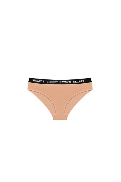 riways secret Slip din bumbac cu bandă elastică în talie, pachet de 3