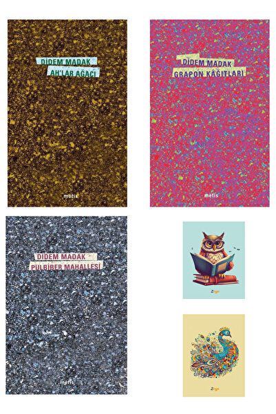 Metis Yayınları Ahlar Ağacı -pulbiber Mahallesi - Grapon Kağıtları - Didem Ma...