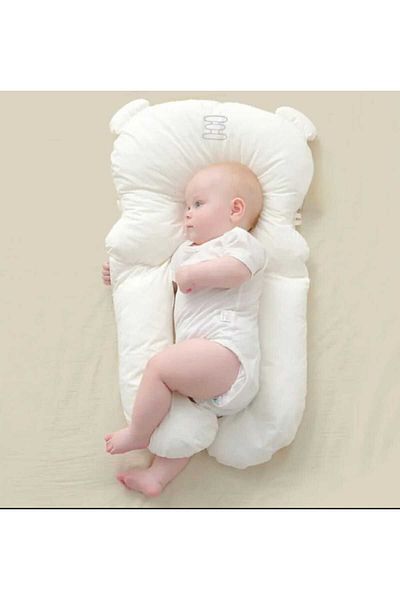 i lin baby Adjustable Flat Head Baby Pillow - Prevention Syndrome