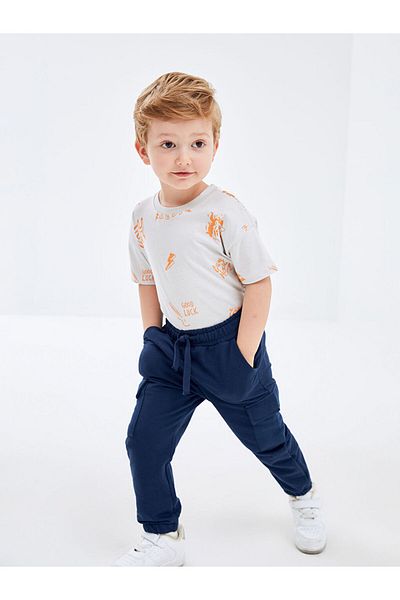LC Waikiki Ελαστική μέση Jogger Sweatpants για αγοράκι