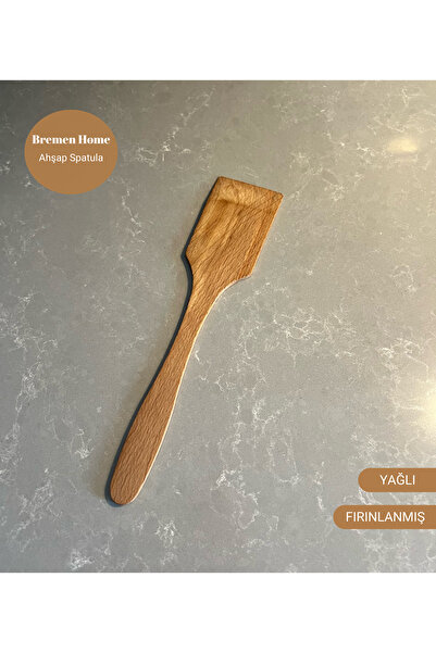 Bremen Home Baked and Oiled Wooden Spatula - Wooden Spatula