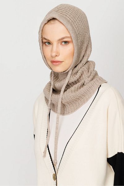 HUDANA Зимна трикотажна качулка Canyon Balaclava, изработена от дишаща материя.