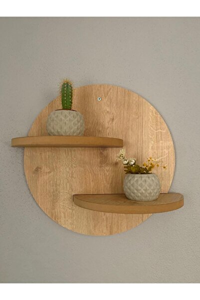 Serenti Home Yuvarlak Duvar Rafı