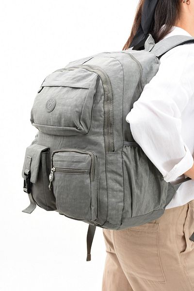 Baginn Συλλογή 571 - Σακίδιο πλάτης Clinker 45*30 cm, Πανεπιστημιακή τσάντα γυμνασίου με πολλές τσέπες