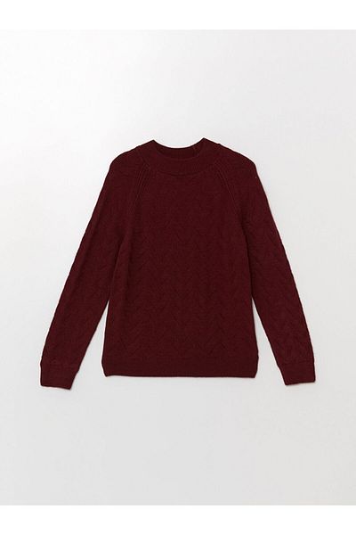 LC Waikiki Pulover de damă cu decolteu triplu cu model