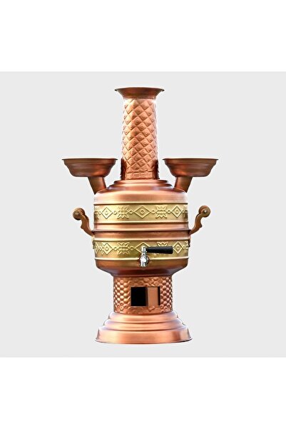 GÜNDÜZ METAL Merzifon Bakır Semaver 5 lt