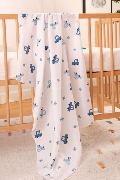 Multi-Purpose Muslin Cover 1 Piece 100% Cotton Organic Oeko-tex Certified 100 X 80 Cm