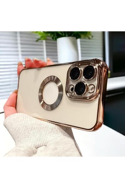 mooodcase İphone 14 Pro Max Logo Detaylı Lens Korumalı Renkli Çerçeve Detaylı...