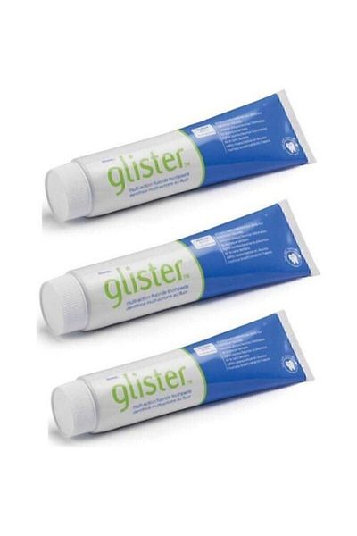 Amway Glister Fluoride Toothpaste 150 ml 3 Pieces (NEW PACKAGED)