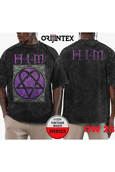 orijintex Tricou supradimensionat lavabil Him