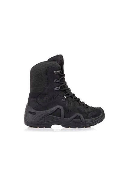 Scooter Δερμάτινες ανδρικές μπότες Tactical Black P1491ns