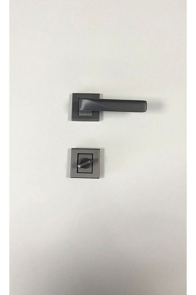 Sofuoğlu Noyan Door Handle Stainless Wc Bathroom 1 Set Matte Anthracite - Door Handle