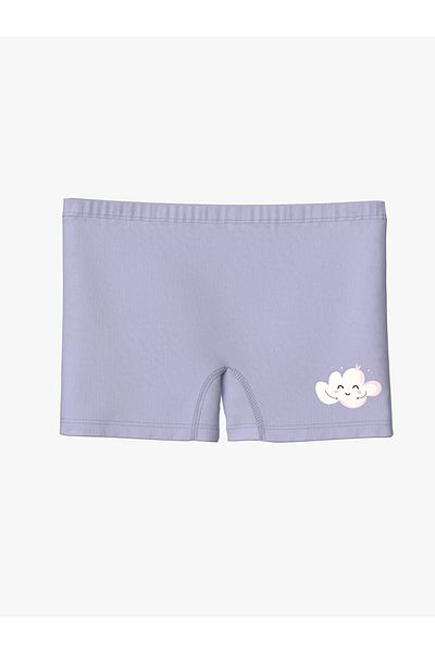 LC Waikiki Lcw Kids Lilac Printed Girls' Boxers Set 3 pary