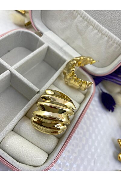 Arescollection أقراط دائرية سميكة للنساء من الفولاذ المقاوم للتشوه من سلسلة VIP